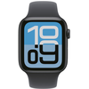 Image de Apple Watch SE 3 GPS 44 mm boîtier noir / bracelet sport noir M/L (MEHQ4ZR/A) APPLE