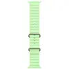 Image de Bracelet APPLE 49 mm  Océan vert fluo - Ftitane naturel