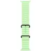Image de Bracelet APPLE 49 mm Océan vert fluo  - Finition titane