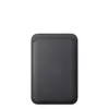 Image de Porte-cartes APPLE MagSafe tissage fin Noir