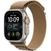 Image de APPLE Watch Ultra 4 GPS + Cellular - 49mm - Boîtier Natural Titanium - Bracelet Desert Alpine Loop - M