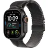 Image de APPLE Watch Ultra 4 GPS + Cellular - 49mm - Boîtier Black Titanium - Bracelet Black Titanium Milanese Loop - S