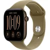 Image de APPLE Watch Series 12 GPS + Cellular - 46mm - Boîtier Dark Bronze Aluminium - Bracelet Olive Sport Band - M/L