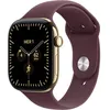 Image de APPLE Watch Series 12 GPS + Cellular - 46mm - Boîtier Radiant Gold Titanium - Bracelet Burgundy Sport Band - S/M