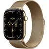 Image de APPLE Watch Series 12 GPS + Cellular - 46mm - Boîtier Radiant Gold Titanium - Bracelet Radiant Gold Milanese Loop - S/M