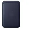 Image de Apple - Porte-Cartes  Tissage Fin Magsafe Marine