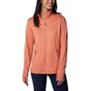 Image de Columbia Sweater W Park View  Grid Polaire Full Zip Orange S Femme, Orange, S