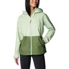 Image de Columbia Inner Limits Jacket, Veste De Pluie Imperméable Femme, Sage Leaf/Canteen, Taille M