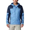 Image de Columbia Inner Limits Jacket, Veste De Pluie Imperméable Homme, Skyler/Collegiate Navy, Taille L