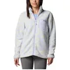 Image de Columbia Fermeture éclair intégrale West Bend 2 pour Femme, Snowdrift Highland Tonal, Taille S