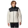 Image de Columbia Manteau Powder Lite II, doublure réfléchissante Omni-Heat, tissu résistant à l'eau, capuchon ajustable, poches sécurisées, poignets élastiques - Hommes