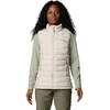 Image de Columbia Gilet Powder Lite II, tissu prêt pour l'aventure, réfléchissant la chaleur, chaleur synthétique, ajustement réglable, poche sécurisée - Femmes