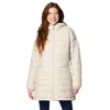 Image de Columbia Manteau intermédiaire Powder Lite II, doublure réfléchissante, tissu résistant à l'eau, poche intérieure sécurisée, poches pour les mains zippées - Femmes