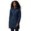 Image de Columbia Femme Lake 22 2.0 Down Long Hooded Jacket Doudoune À Capuche, Collegiate Navy, S EU