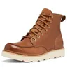 Image de SOREL Bottes imperméables Slabtown 62 Moc pour homme, Marron velours/tabac, 43 EU