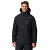 Image de Columbia Manteau Last Tracks II, coquille résistante, doublure chaude, éléments personnalisables, pare-neige, poches sécurisées, porte-forfait de remontées mécaniques - Hommes