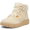 Image de Sorel Bottes Explorer III NW Lace WP, Savoir-faire haut de gamme, Lacets robustes, Daim imperméable, Fausse peau lainée, Doublure en micropolaire, Gousses en caoutchouc durable - Femmes