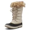 Image de Sorel Women's Joan of Arctic Boot Waterproof, Fawn Omega Taupe, 39.5 EU