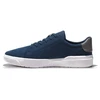 Image de Timberland pour homme. TB0A292C2881 Baskets basses en cuir à lacets Seneca Bay bleu (41), Plat, Casuel