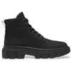 Image de Timberland pour femme. TB0A42NW0151 Bottes mi-mollet à lacets Greyfield noir (41 W), Plat, Casuel