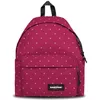 Image de Eastpak Padded Pak’r Sac à Dos 24L (40 x 30 x 18 cm), résistant et déperlant, Sac école et Voyage léger avec Bretelles rembourrées - Dots Wine Silver