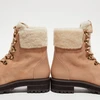Image de Stuart Weitzman - Boots en Cuir Alpine Cozy Combat naturel/crème 42