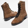Image de Stuart Weitzman - Boots en Cuir façon pony Kolbie marron 38