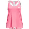 Image de Under Armour Girls' Standard Knockout Tank, (640) Pink Punk / / White, Youth Medium
