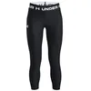 Image de Under Armour Fille UA Ankle Crop, legging 3/4 pour fille, legging de compression léger, legging fille confortable et robuste.