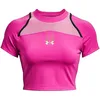 Image de Under Armour Run Anywhere Crop Maillot de Course Femmes Rose - Pink L