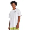 Image de Under Armour T-Shirt à Manches Courtes pour Homme Graph Men's UA Logo Embroidered Heavyweight WHT, 1373997-100, LG