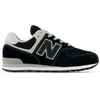 Image de New Balance unisex pour enfant. GC574V1 Baskets 574 noir (21.5), Plat, Lacets, Casuel, Sport, mode enfantine