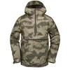 Image de Volcom Brighton Pullover Anarok Veste de snowboard à capuche pour homme, Camouflage S5, Large