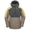 Image de Volcom - Veste De Ski/Snow Brighton Pullover Chestnut Brown Homme - Homme - Taille s - Marron