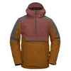 Image de Volcom Brighton Pullover Anarok Veste de snowboard à capuche pour homme, Caramel S5, Small