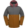 Image de Volcom - Veste De Ski/Snow Brighton Full Zip Caramel Homme - Homme - Taille l - Beige