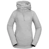 Image de Volcom Tower Hooded Fleece Sweatshirt Capuche, Gris chiné S5, Medium Femme