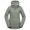 Image de Volcom Sweat à Capuche en Polaire pour Femme, Vert Lichen, Medium