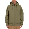 Image de Volcom Hernan Veste d'hiver à capuche en téflon 10 K pour homme, vert, Small