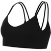 Image de Nike Bra W NK DF Alate Trace Bra, Black/Sail, DO6608-010, XL