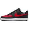 Image de Nike Court Vision Low, Sneaker Homme, Black/University Red-White, 45 EU