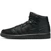 Image de Nike Air Jordan 1 Mid pour Homme, Noir, 44.5 EU