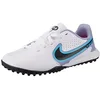 Image de Nike Jr. Tiempo Legend 9 Academy TF Sneaker, White Black Baltic Blue Pink Blast, 31.5 EU