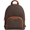 Image de Michael Kors - Sac à dos moyen Jaycee brun - 22.2x30.5x10.8 cm OS