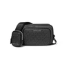 Image de Michael Kors pour homme. 33U2LHDC2B Sac à bandoulière monogramme noir (OSFA), Casuel, PVC
