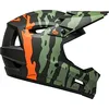 Image de BELL Sanction 2 DLX MIPS Casque de vélo intégral pour adulte, vert foncé mat/orange (2023), taille L