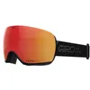 Image de Giro Article II Lunettes de ski - Lunettes de snowboard pour hommes, femmes, jeunes - Noir empilé - Vivid Ember & Vivid Infrared