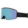 Image de Giro Axis Lunettes de ski et de snowboard - Verres VIVID ZEISS - Système de changement magnétique - Vision large EXV - OTG - Compatible avec le casque - Couleur : noir empilé - Verres : bleu roi