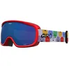 Image de Giro Buster Lunettes de ski pour enfants   Lunettes de snowboard pour jeunes, garçons et filles   Plusieurs visages   Gris cobalt