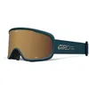 Image de Giro Cruz Lunettes de ski   Lunettes de planche à neige pour homme, femme, adolescent   Paon empilé   Ambre doré